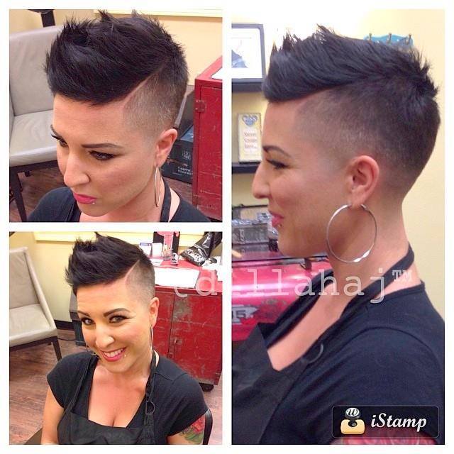 Short Hair Beauty: Photo