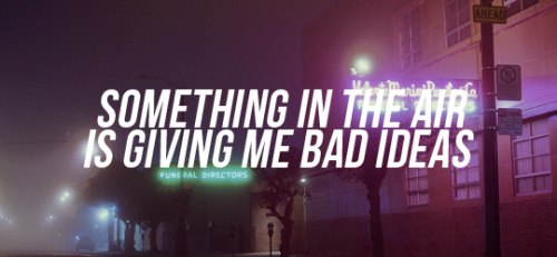 gvitars: fave songs 2/?: walk the moon → sidekicksomething in the air is telling me you could b
