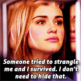 jaebeomshi:  TEEN WOLF MEME: 3 non-werewolves [3/3]↳ Lydia Martin.      