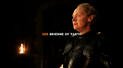rubyredwisp:Arise, Brienne of Tarth, a knight