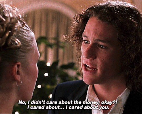 tasmspidey:  HEATH LEDGER and JULIA STILES as Patrick Verona & Kat Stratford in 10 Things I Hate About You (1999)