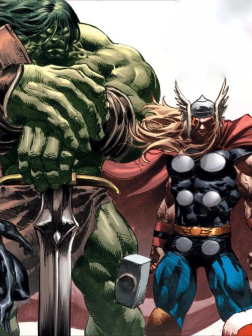 MARVEL COMIC BOOK ART