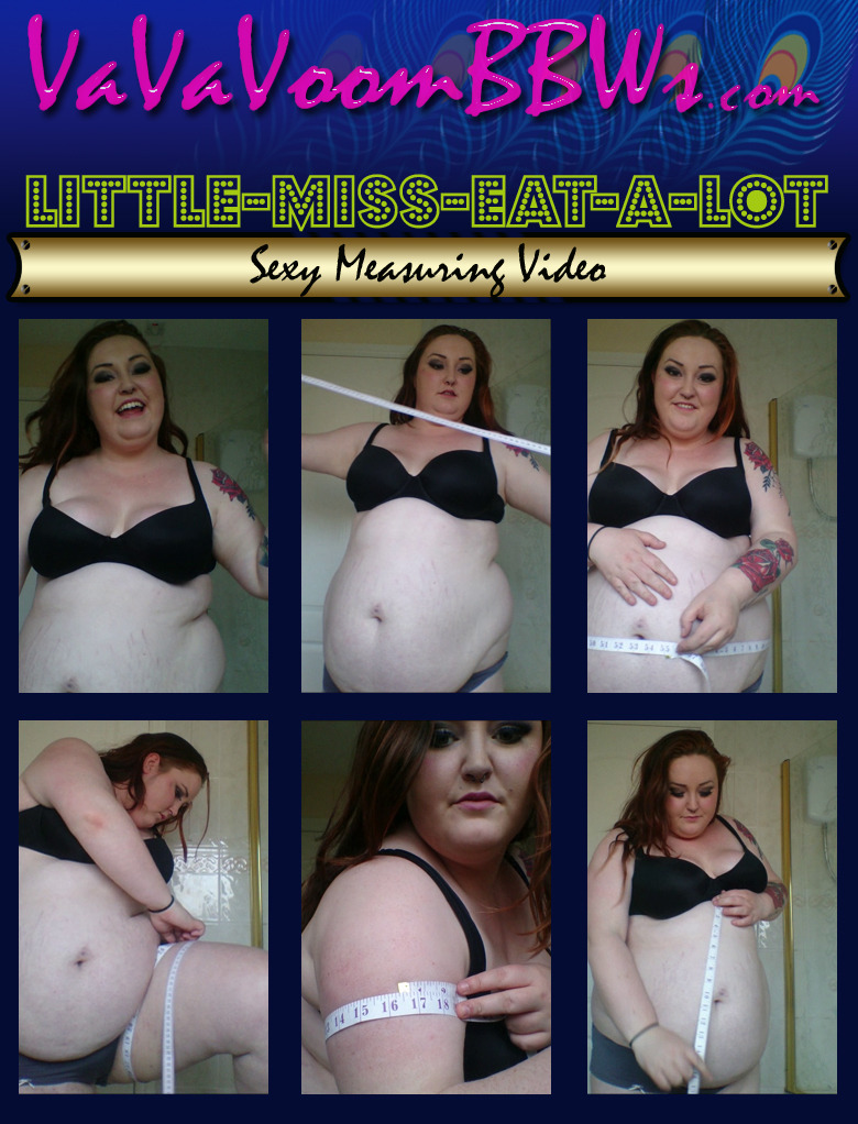 Little Miss Eat A Lot is one hot Scottish babe! In her video she measures the length