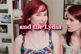 welovewebseries:Web Series Meme: Seven Quotes ↳ [2/7] Lydia Bennet | The Lizzie Bennet Diaries 
