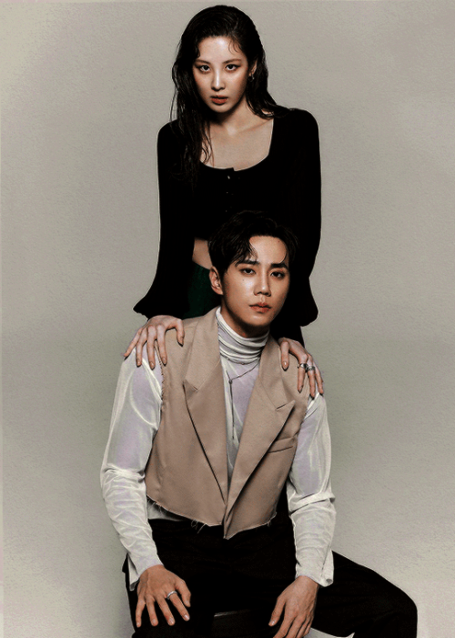 netflixdramas: SEOHYUN and LEE JUN YOUNG for Allure Korea (Mar. 2022) ph. Choi Moon Hyuk