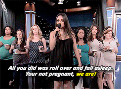 orhgasm:  Mila Kunis against men saying “we are pregnant” 