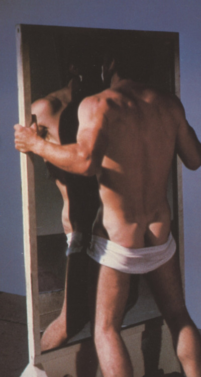 From THE BIGGER THE BETTER (1984) Model is Rick Donovan