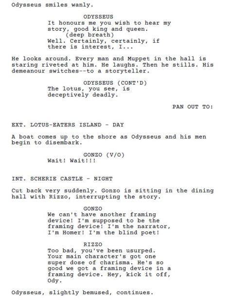 So For Nanowrimo This Year I Decided To Not Write A Novel But Instead Write A Screenplay For My Dream