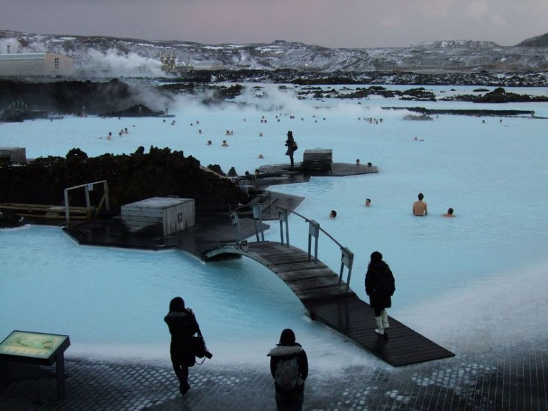 so-narly:
“ The Blue Lagoon geothermal spa is one of the most visited attractions in Iceland. The steamy waters are part of a lava formation. The warm waters are rich in minerals like silica and sulphur and bathing in the Blue Lagoon is reputed to...