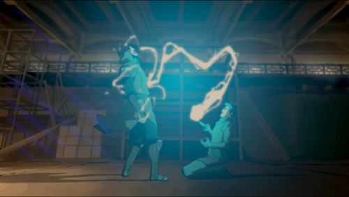 thebestofkorra:   Mako + Lightning bending  I’ve seen a few people express dislike for the portion of Mako’s new character bio where it says Mako’s choice of weapon is lightning given how little he’s used it lately. So I took it upon myself to