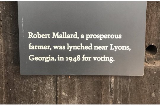 kimbysaysgo:  thatpettyblackgirl:   https://museumandmemorial.eji.org/  A gentle reminder that the “last lynchings” were between 1981-1991, so  it’s less than 40. The CRA act was passed 54 years ago. Not enough  people want to hear or remember that.