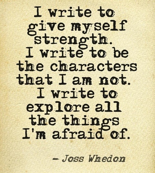 Joss Whedon on writing