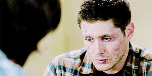 supernatural-jackles:  You place your fingers lightly over the mark, seeing Dean
