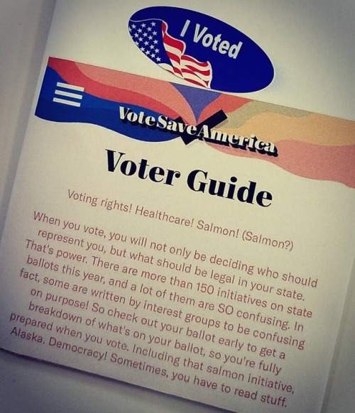 My voice matters! I did that thing! Did you? #vote2018 Thanks to the @podsaveamerica voters guide f
