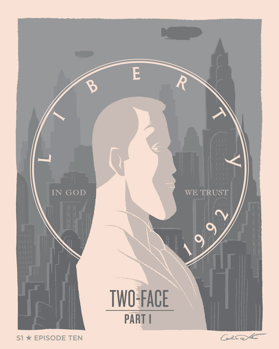cooketimm:  Artist George Caltsoudas is celebrating “Batman: The Animated Series”
