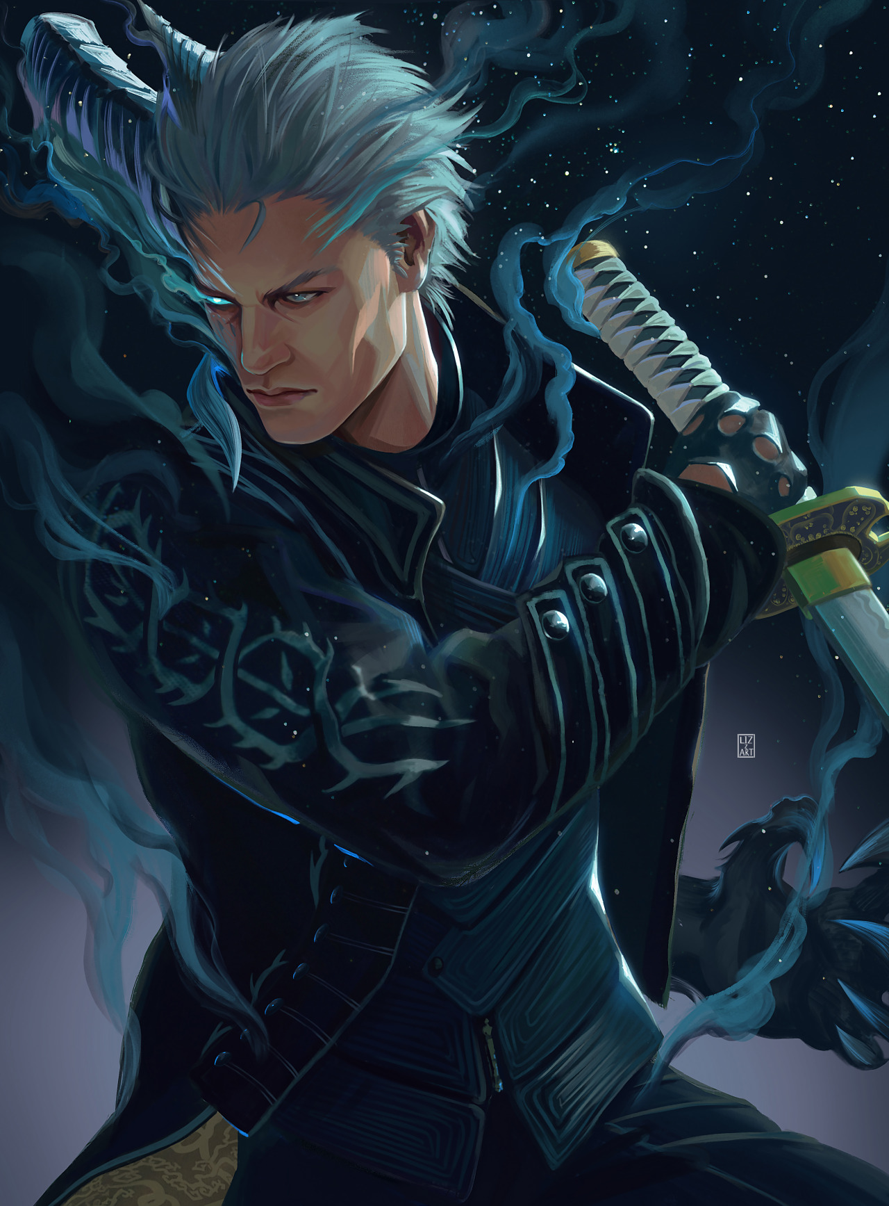 Lizzart 🐉 on X: I AM THE STORM THAT IS APPROACHING! #Vergil #DMC5   / X