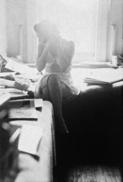 memoryslandscape:Saul Leiter, Barbara Dressing, from In My Room (Steidl, 2018)