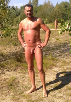 always-naked-man:    We welcome pics of your nudist life. We promote body acceptance, tattoos, &amp; body jewelry. Love God, Love Man, Serve Both. http://always-naked-man.tumblr.com/   