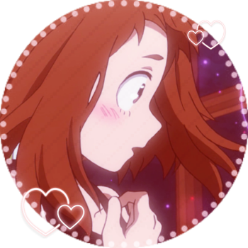 photo Uraraka Pfp Circle kinning business 350x350 pink ochaco