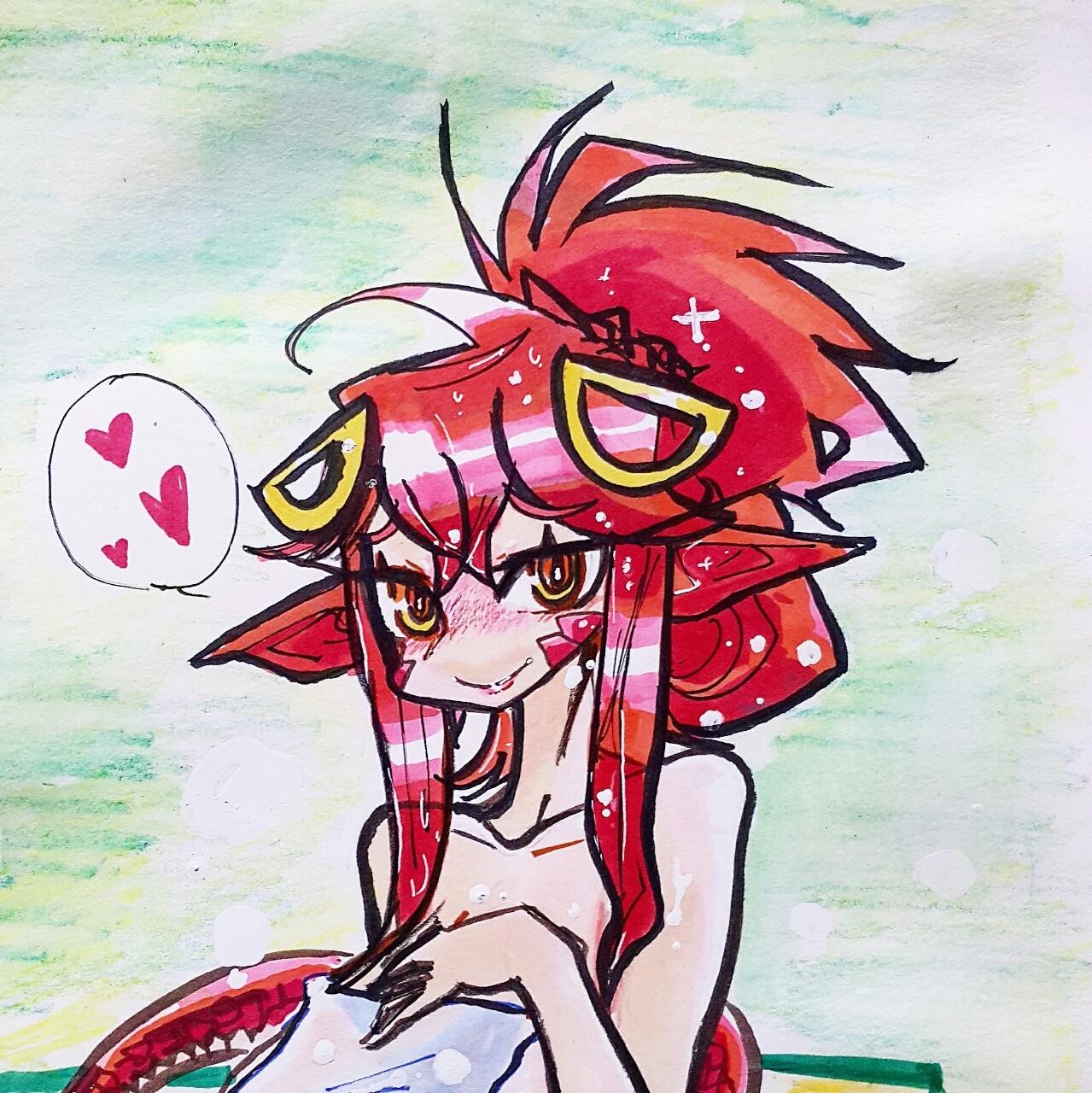 gynoidherring:  Commission for mr.Greg  Monster Musume - Miia♡♡♡♡ Thankyou