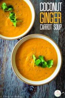 craving-nomz:  Creamy Coconut Ginger-Carrot