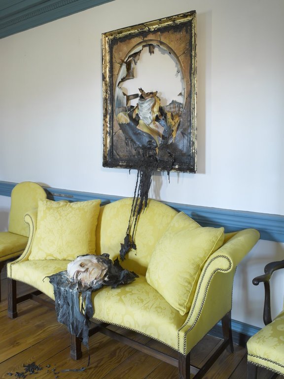 kuinesis:  Valerie Hegarty paintings beyond the canvas.