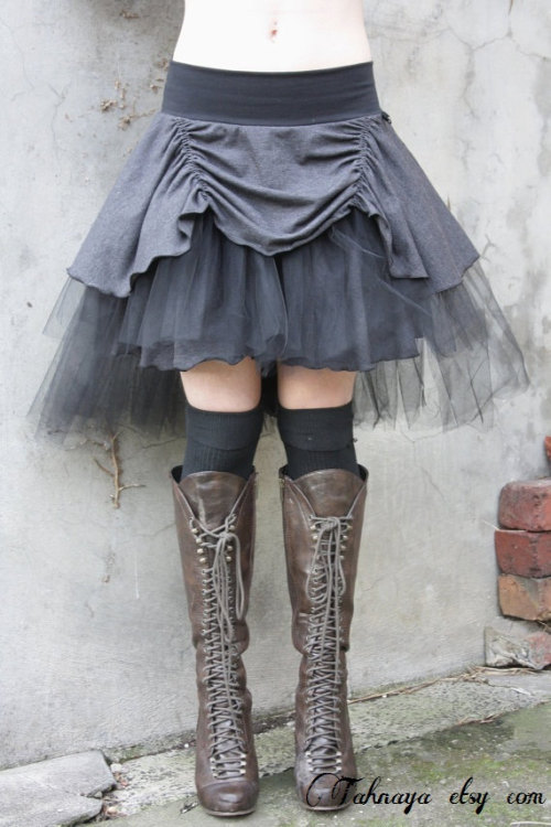 coyoterose1:  Rainy Day tutu by Tahnaya on Etsy.