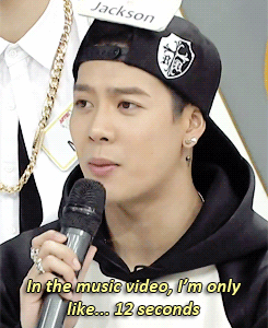 ughjacksonwang:  &ldquo;If you shorten my part, then I’ll only come on for 6 seconds!” 