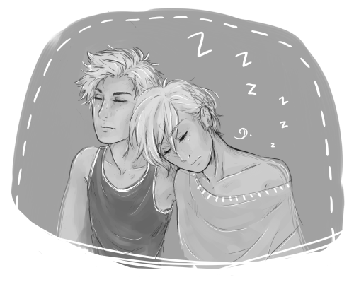 theaveragesuperhero: Sleepy baby scribbles
