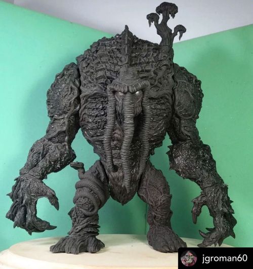 Coming soon from @mondonews “Whoever knows fear BURNS at the touch of the Man-Thing!” • @jgroman60 L