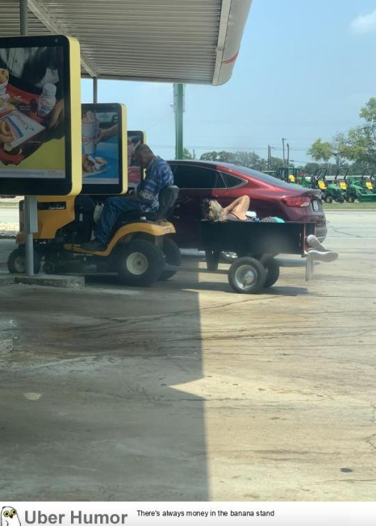 This man towed his wife to sonic on a lawnmower to get a vanilla ice cream cone https://ift.tt/36IcnzD #Funny Pictures#Quotes#Pics#Photos #Images. Videos of Really Very Cute animals.