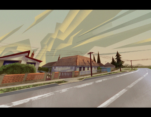 Going back to the promise to myself of doing more buildings and houses. Somewhere in Slovakia.