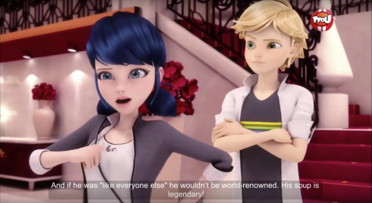 When Chloe insulted Marinette’s Uncle: