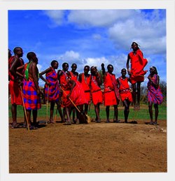 ourafrica:  Imagine a Maasai warrior, or