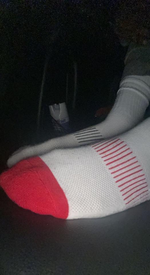 Red,white,and Hint Of Black