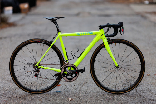 showmethebike: Custom fluo Caad10