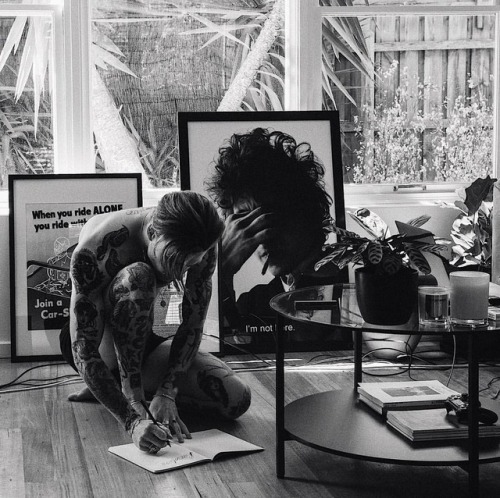 thomasdavenport:  “I’m so alone living in your head.” @waysideband_  (at Home