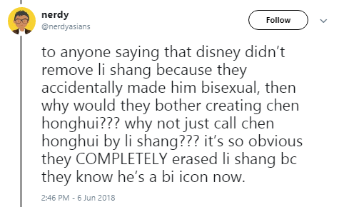 xleeleeboox:  niggazinmoscow: Mulan deserves much better than that  It’s literally