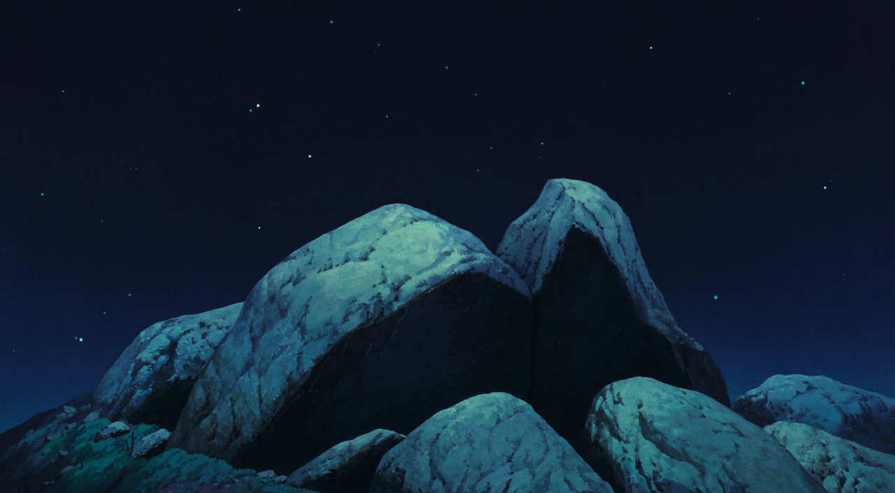 ghibli-collector:  The Landscape Art of Hayao Miyazaki’s Princess Mononoke (1997)