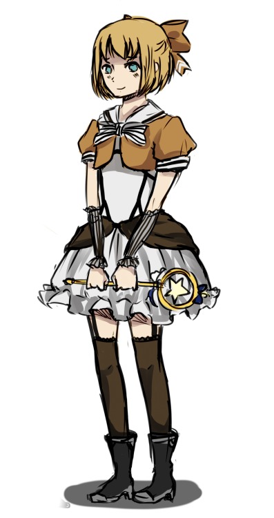 blauerozen:  attack on magical girls or something, I don’t even know anymore. titan boy and horse face are next. 
