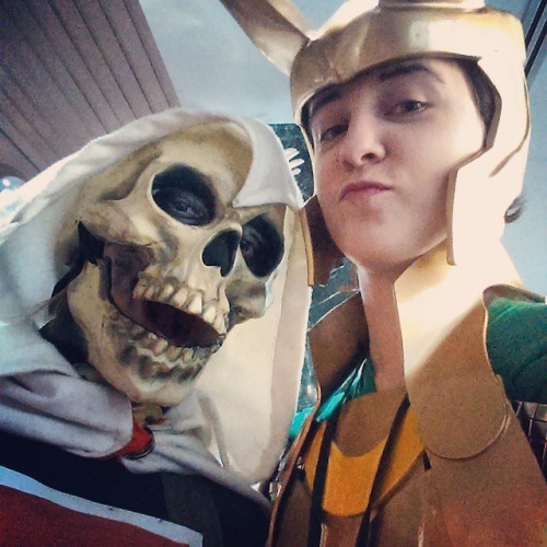 daelyn-xp:Taskmaster joining forces with Loki. Bow down.Taken at C4 Winnipeg.Daelyn I didn&rsquo