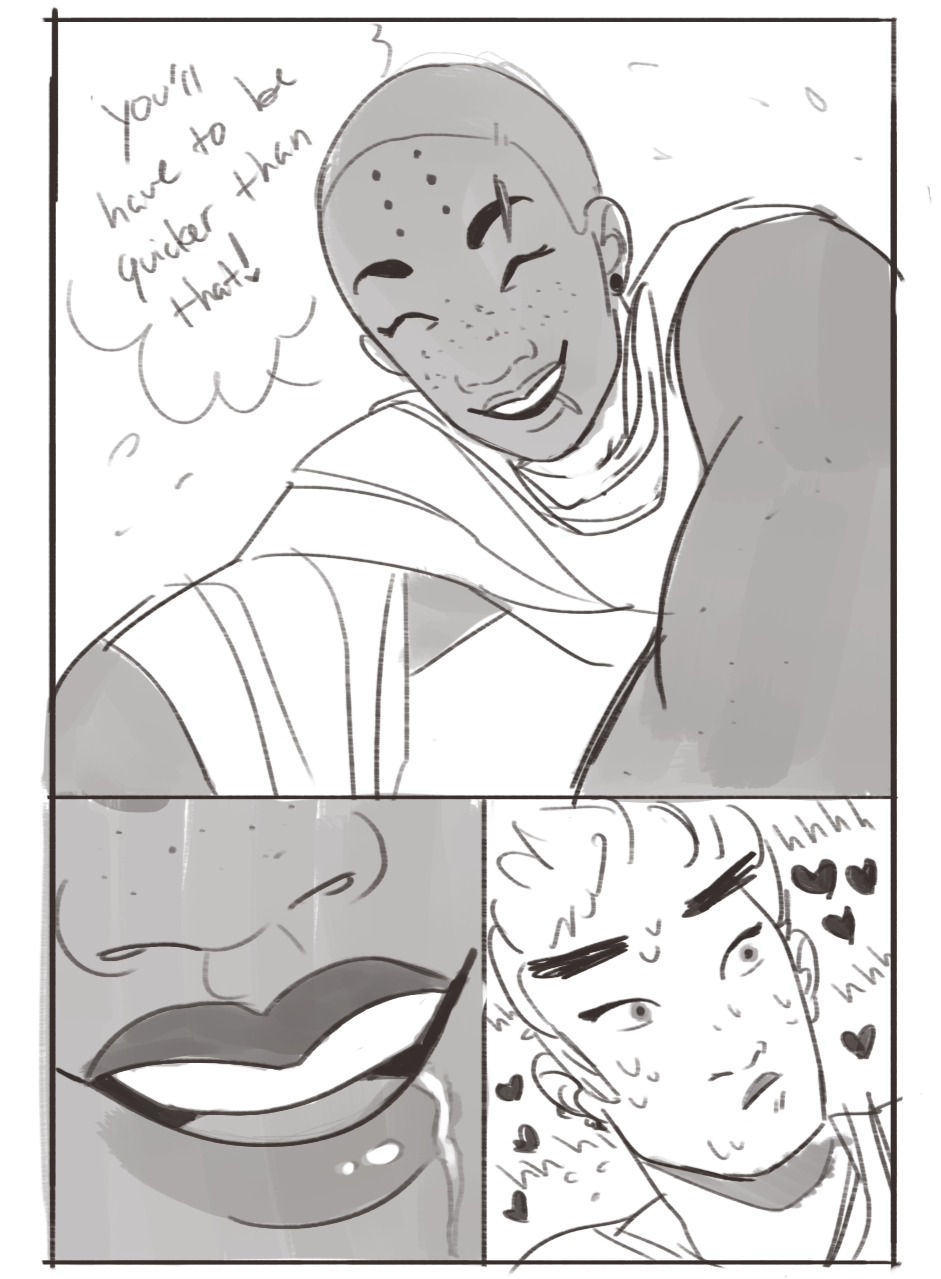 genyatta-ss:  from @freckled-king to @naopao:  Happy Holidays from these idiots in