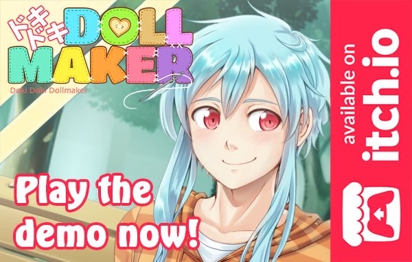 All-ages BL game Doki Doki Dollmaker is Live on Kickstarter