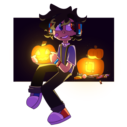 HAPPY HALLOWEEN!!!! I hope you all had a great halloween night!! here’s a halloween themed drawing I