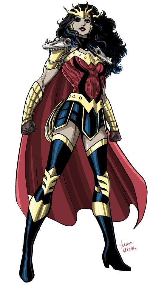 My take on Wonder Woman’s outfit from Dark Nights: Death Metal #wonderwoman #Darknights #darknightsdeathmetal #dccomics