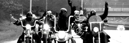 house-of-gnar:  Outlaw MC The oldest all black motorcycle club in the United States, originating in Detroit, Michigan in the late 1960’s.   Fuck yeah