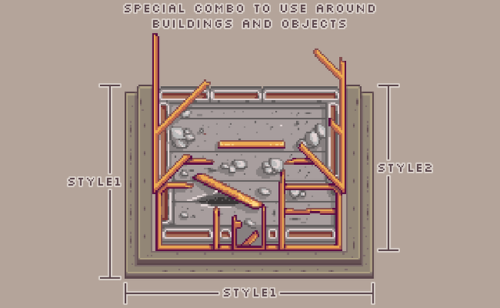 mayorfuu: Paths that look like stairs and platforms to give parts of your farm the illusion of eleva