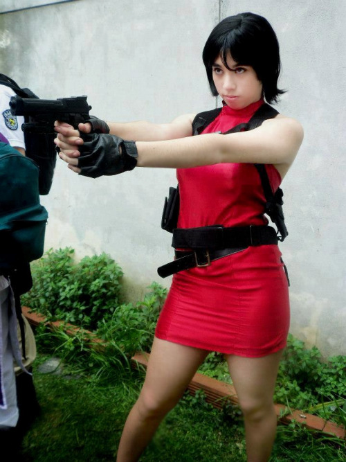 agosashford: biohazardcosplay: Ada Wong. Sexy www.facebook.com/BiohazardFemale?fref=ts be