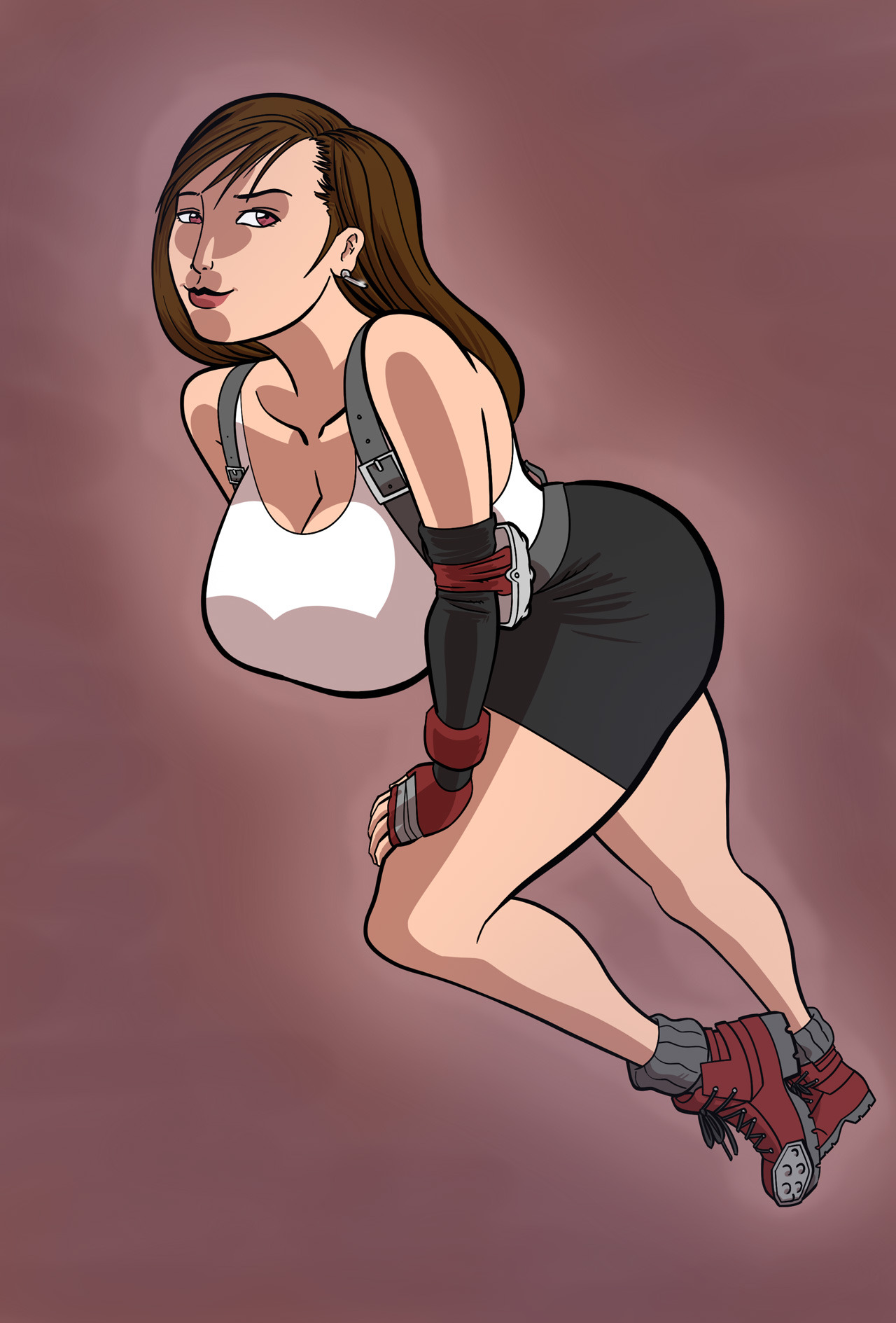 lightfootadv:  lightfootadv:  I decided to go with a pinup for the Tifa picture.