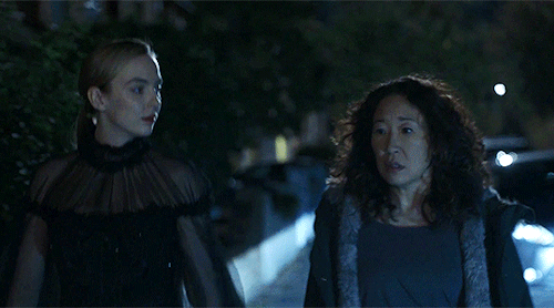 youlooklikearealbabetoday:Height differenceKilling Eve – 2x05